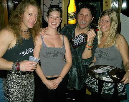 John, Shane with the Jack Daniels Girls